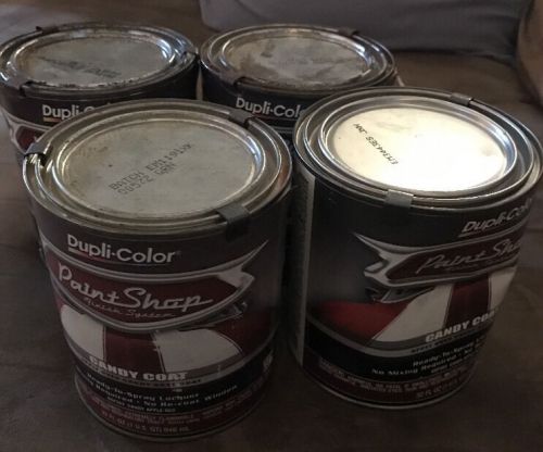 New dupli color bsp303 candy apple red paint shop finish system  32 oz. - 4 cans