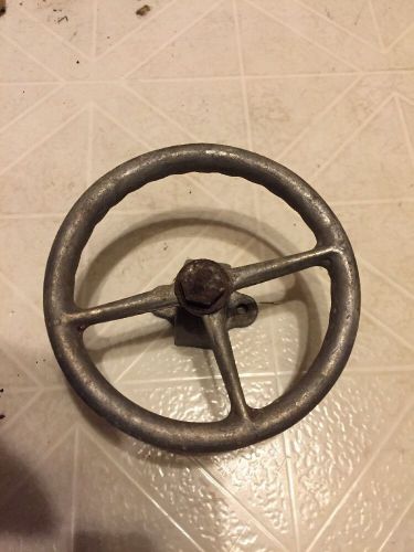 Vintage cart pedal car steering wheel carnival ride antique