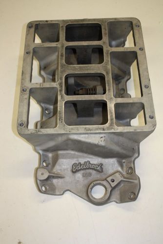 Blower -  supercharger vintage edelbrock b-10 intake manifold small block chevy