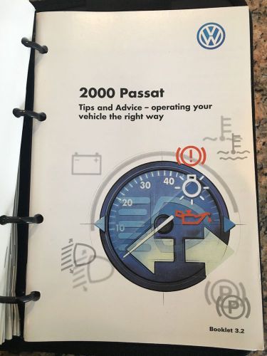 2000 volkswagen passat manual/book