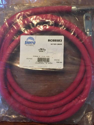Sierra bc88583 18-8858 batt cable red 1 ga