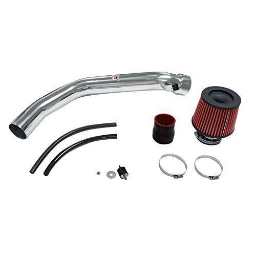 Dc sports cai5529 polished cold air intake system with filter and installation h