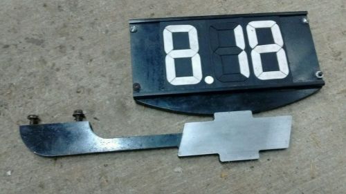 Full size dragster dial board and mount drag racing bracket