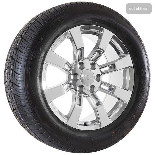 20" chevy suburban tahoe avalanche wheels tires package