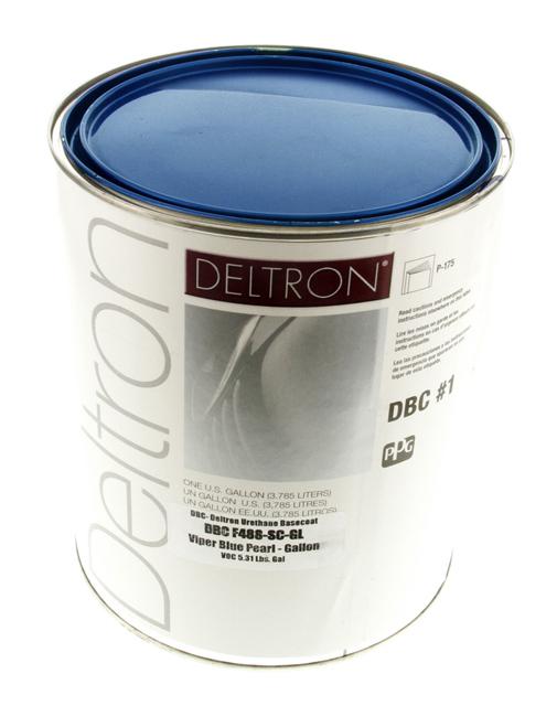 Ppg dbc deltron basecoat viper blue pearl gallon auto paint