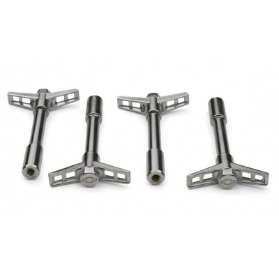 Gm 141-600 bowtie chrome valve cover wingnuts 4 pack