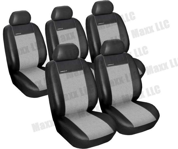 Volkswagen vw sharan touran alcantara premium leather look seat cover