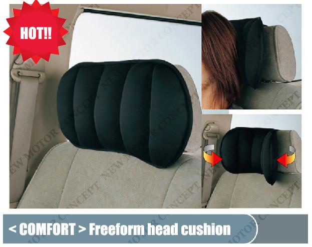 New!! carmate csz141 auto/car headrest transform freeform cushion pillow 