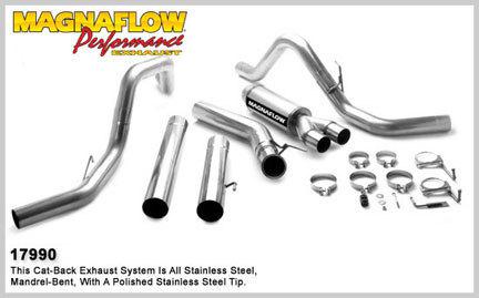 Magnaflow pro series stainless exhaust 04.5-07 5.9 cummins  5" turboback