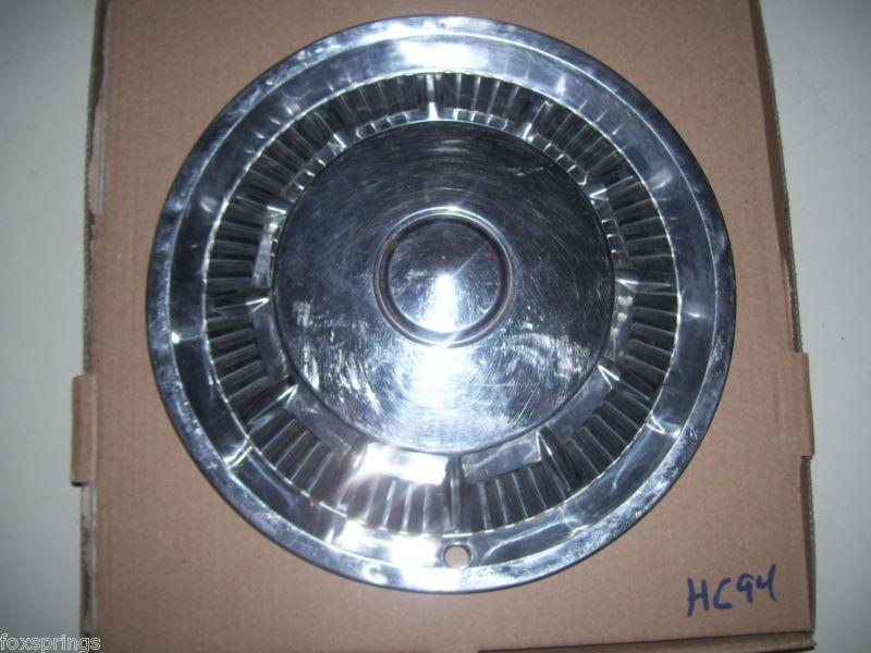 1962 - 1966 ford falcon 13" hub cap stainless 1963 1964 1965       -     hc94
