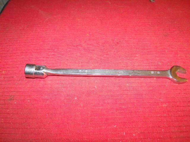 Mac tool 5/8 flex combination wrench #clf20 good used