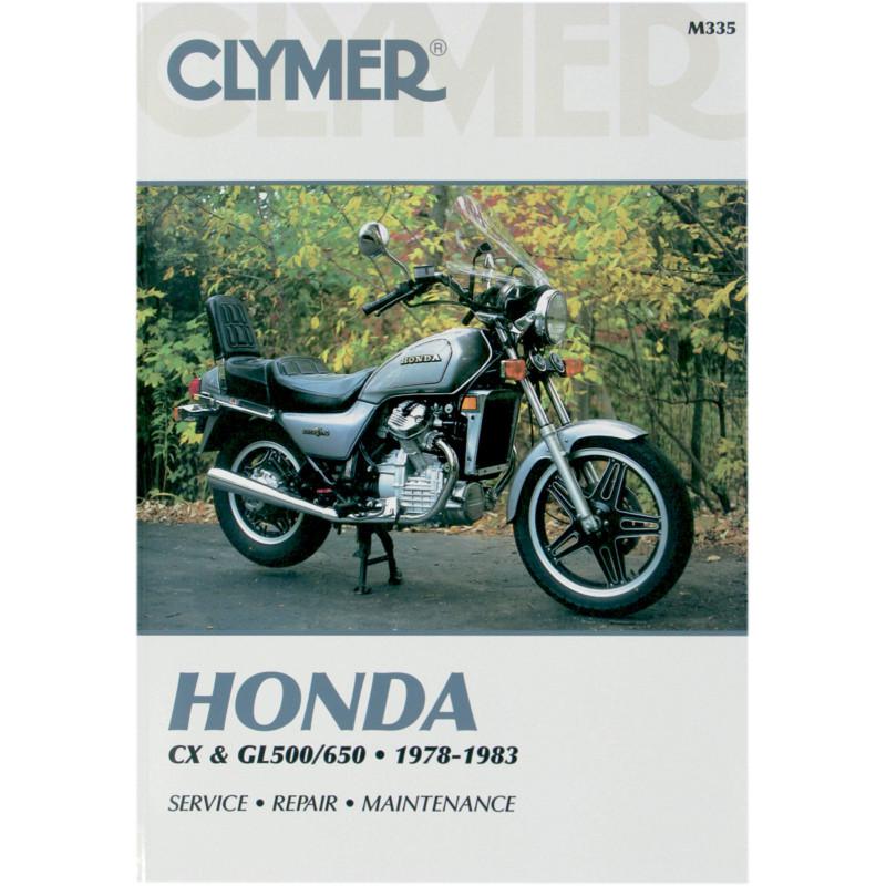 Clymer m335 repair service manual honda cx/gl500-650 twins 1978-1983