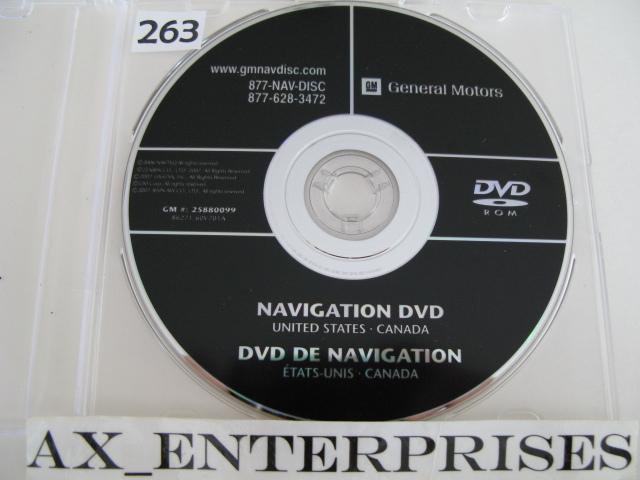 2008 2009 2010 buick enclave cx cxl awd navigation dvd # 0099 map rel @ 9/2007