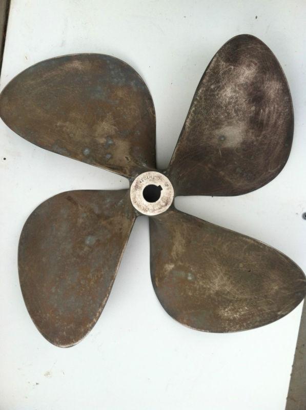 26 x 24 bronze propeller used but clean straight and no damage