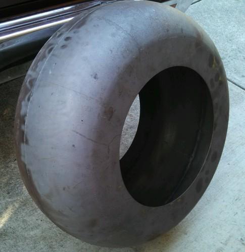 Raw rear wheel fender harley rigid choopper indian donut 240 260