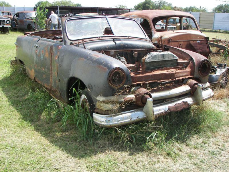 1951 Ford Convertible Club Coupe Parts Car Custom Deluxe 2 Door Sedan 4, US $750.00, image 1