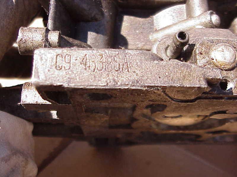 1969 carter avs carburetor #4638s  "c9" mopar dodge 383 ci rare  parts carb
