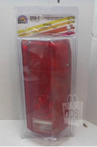 Glo brite 259-1 replacement rh tail light assembly for ford bronco/pickup 80-86