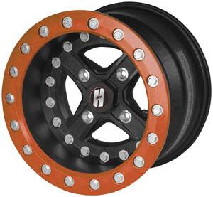 Hiper wheel sidewinder 2 replacement bead ring 12 inch orange atv utv universal
