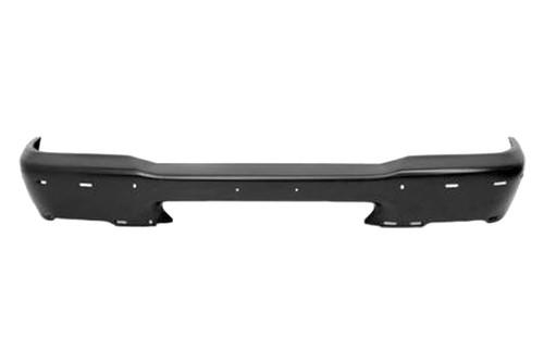 Replace fo1002347dsn - ford ranger front bumper face bar w/o impact strip holes
