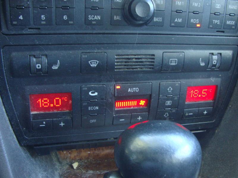 1998 audi a6 2.8l c5 climate control panel