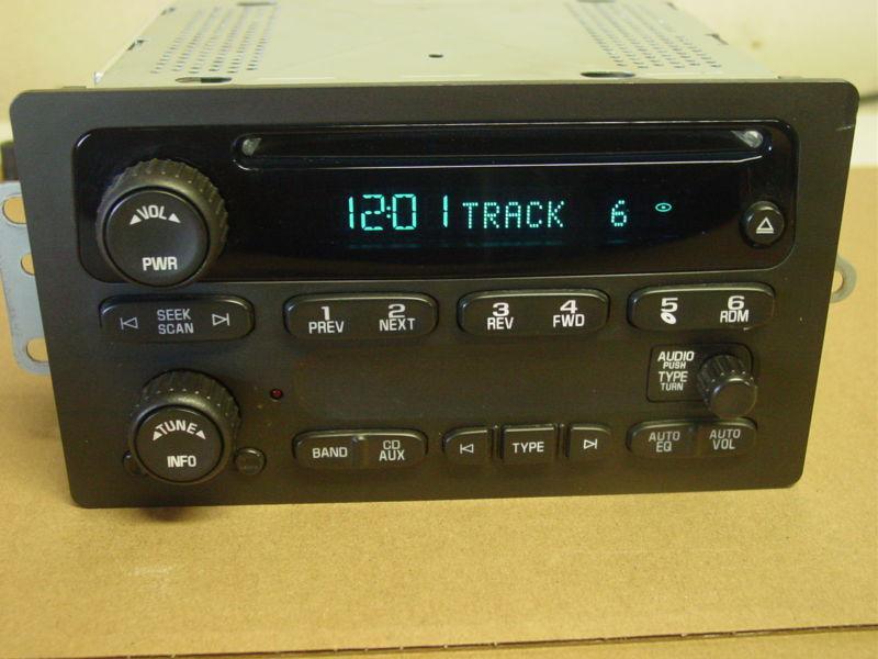 Gm/delco radio/cd  ( 2003-2006 silverado, tahoe,yukon,avalanche,sierra,colorado)
