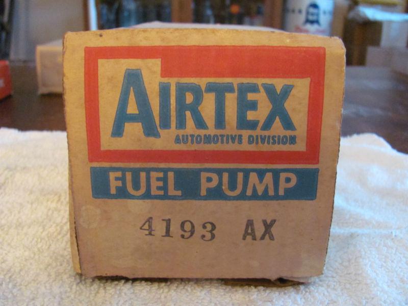 Airtex fuel pump 4193ax gas 1967 ford fairlane? 