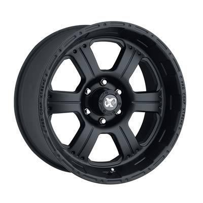 Pro comp xtreme alloys series 7089 cast-blast black wheel 16"x8" 6x139.7mm qty 5