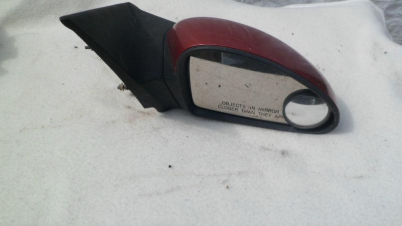 99 mercury cougar passenger door mirror red