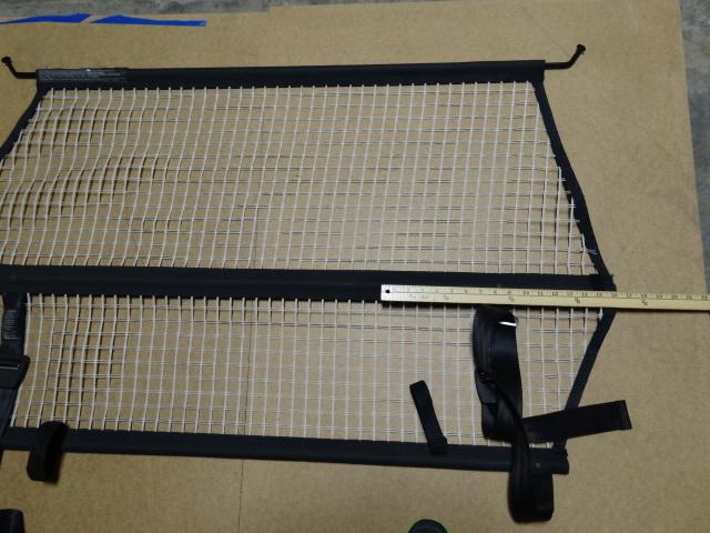 Mercedes benz ml class cargo and pet containment net screen used