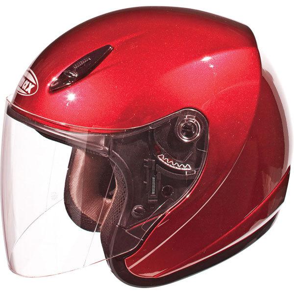 Candy red xxl gmax gm17 open face helmet