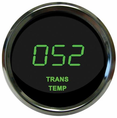 Digital transmission temperature green /chrome bezel intellitronix ms9107-g usa