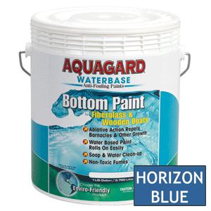 Brand new - aquagard waterbased anti-fouling bottom paint - 1gal - horizon blue