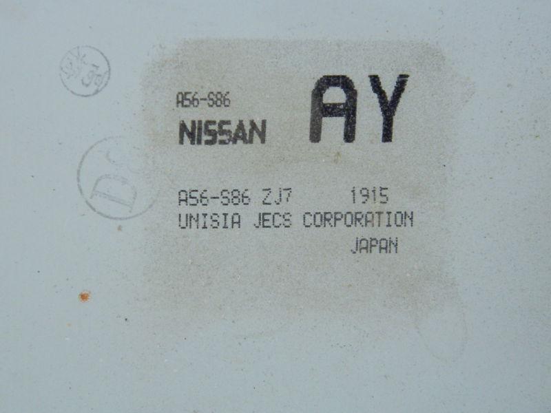 2000-02 nissan maxima infinity i30 a56-s86 zj7 ay engine computer ecu ecm