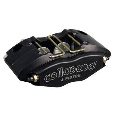Wilwood 120-8729 brake caliper powerlite aluminum black anodized 4-piston ea