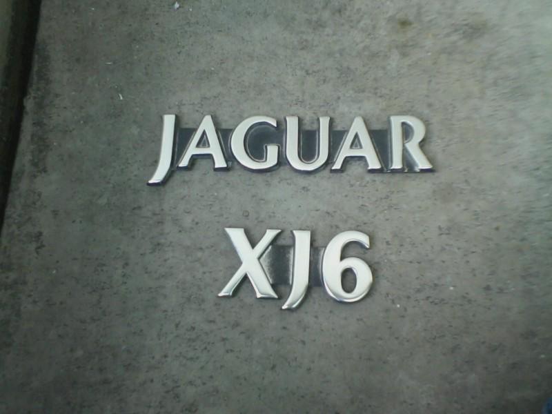1980's jaguar xj6 rear deck emblems