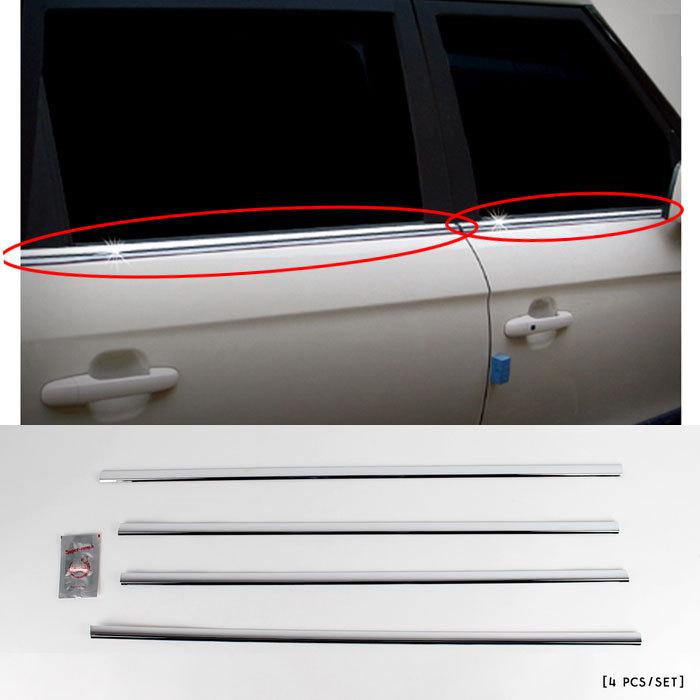 2008~2012 soul chrome window molding car exterior trim moulding k-255
