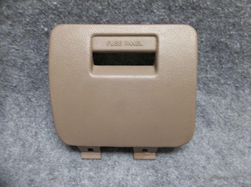 1992-1996 1993 1994 1995 ford truck bronco dashboard fuse box cover taupe 17256