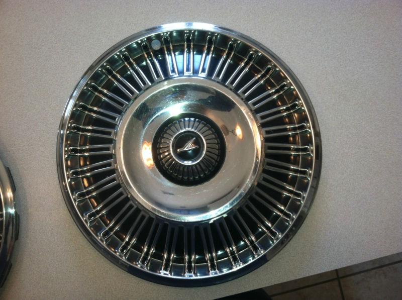 1964 ford falcon hub caps (qty 2)