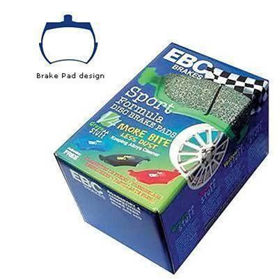 Ebc greenstuff organic brake pads- mg midget 63-79