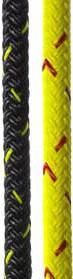  sta-set x lite - 3/8", black, new england rope sold in 10 foot lengths