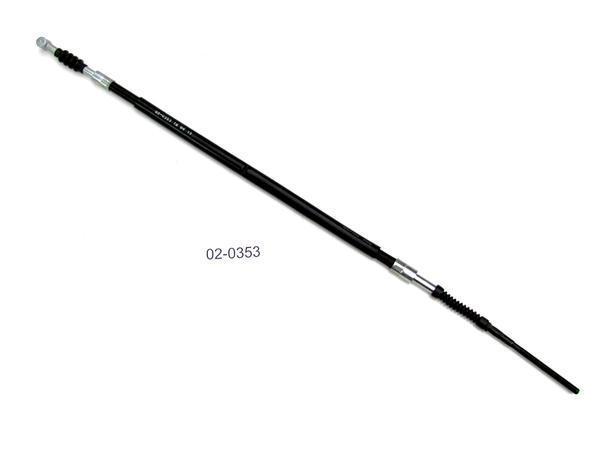 Motion pro foot brake cable fits honda fourtrax 200 type ii trx200d 1996-1997