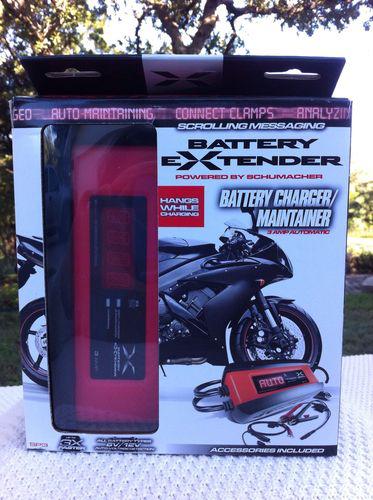 Schumacher electric sp-3 powersport extreme battery charger/maintainer 3a - nib