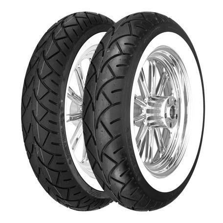 Metzeler me880 marathon www wide whitewall tire rear 73h,130/90b16 (reinforced)