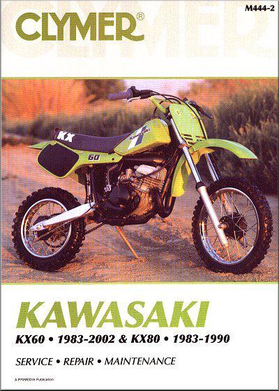Kawasaki kx60 1983-2002, kx80 1983-1990 repair manual