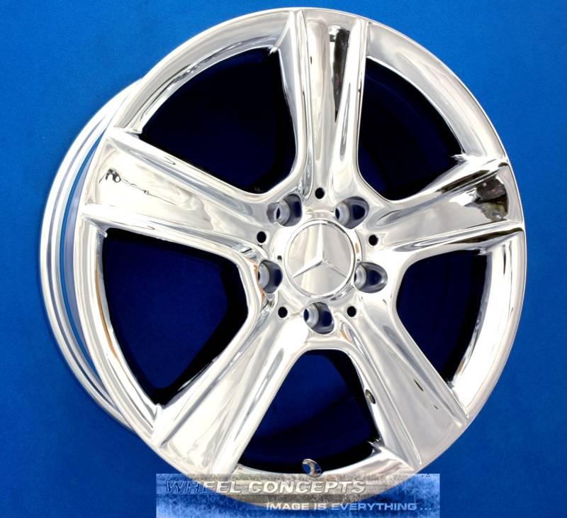 Mercedes c300 17 inch chrome wheel exchange c 300 350