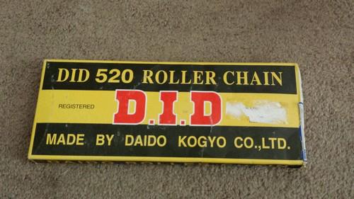 Did d.i.d. standard roller non o ring 520 x 120 chain