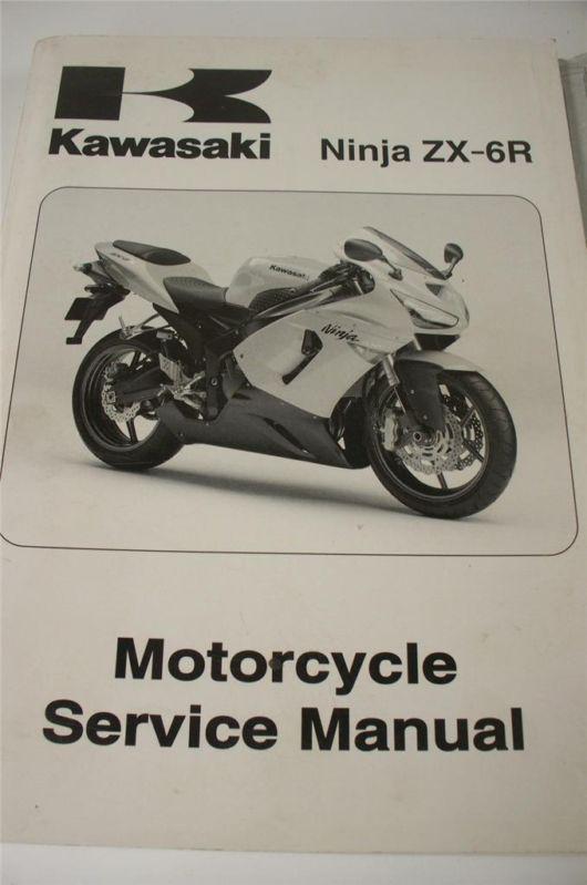 Ao 2005 kawasaki ninja zx-6r motorcycle service manual