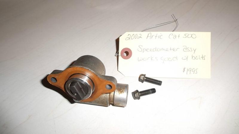 Artic cat 500 speedometer assembly w/ bolts (e9)