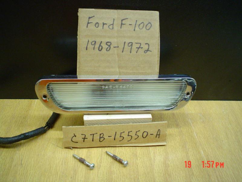 1972 ford custom f100 pickup bed cargo light 1965-1972 f250 
